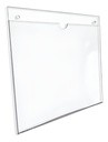Porta Hojas Media Carta Horizontal Acrílico De 3mm Pack 80
