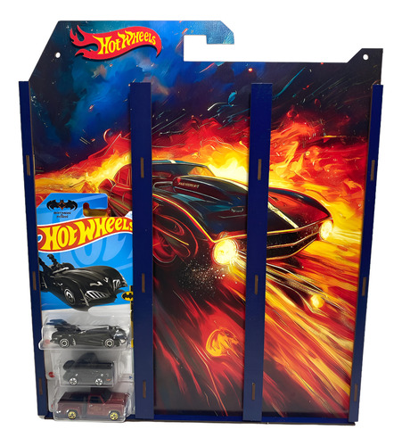 Exhibidor Coleccionador Para Hot Wheels Blister 18pz Espec