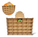 Exhibidor Para Carritos 25 Monster Truck O Monster Jam