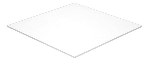 Lamina De Acrílico Blanco De 60x60 Cm En 3 Mm