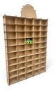 Exhibidor Para Carritos 50 Monster Truck O Monster Jam
