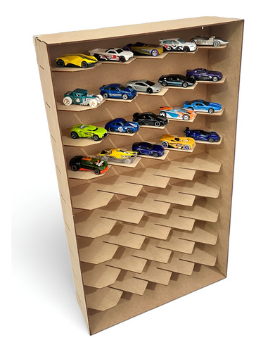 Caja Exhibidor Coleccionador Repisa Para Hot Wheels 45