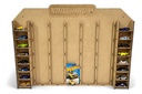 Exhibidor De 61 Para Matchbox 16 Sueltos Y 45 Con Blister