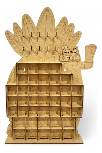 Exhibidor Organizador Coleccionador Para Vaula Bob Esponja