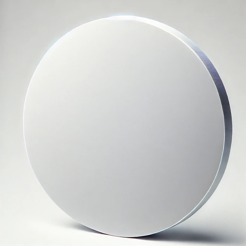 Circulo Acrílico Blanco De 60x60 Cm En 3 Mm