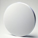 Circulo Acrílico Blanco De 60x60 Cm En 3 Mm