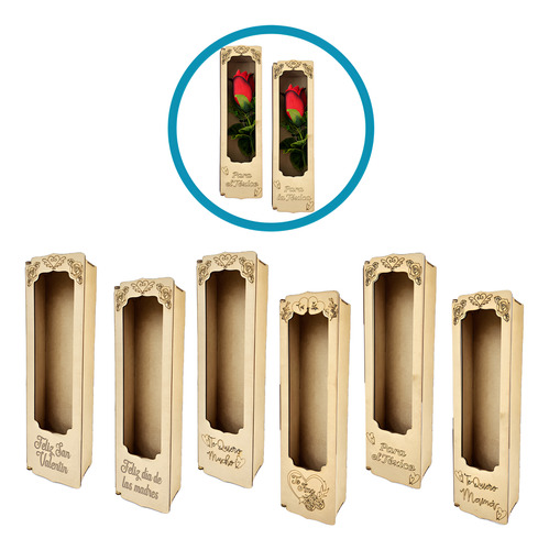 Caja Recuerdo Regalo 14 Febrero San Valentín - Pack 10 M2