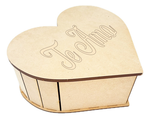 Caja Corazón 10 Mayo Día De Las Madres Te Amo - Pack 10