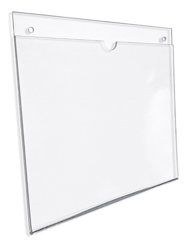 Porta Hojas Media Carta Horizontal Acrílico De 3mm (pack 50)