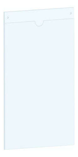 Porta Hojas Doble Carta Vertical Acrílico De 3mm (pack 5)