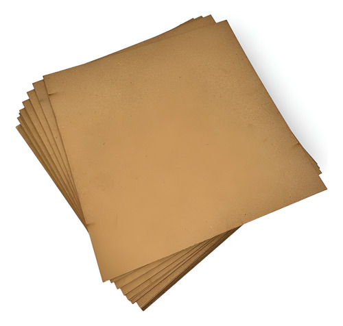 Lamina Panel Madera Mdf 3mm 60x60 Cm 8ud. Carpintería Marrón Claro
