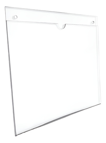 Porta Hojas Horizontal Acrílico 2mm Oficio - Pack 12