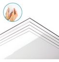 Lamina De Acrílico 2mm Transparente 60x90cm Pack 5