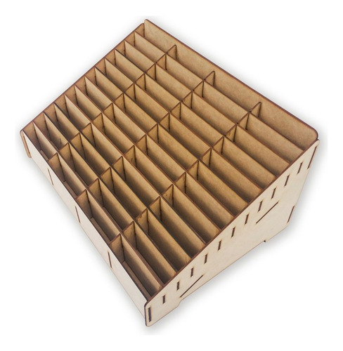 Caja Organizador Exhibidor Mdf 48 Teléfono Celular (pack 8)