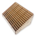 Caja Organizador Exhibidor Mdf 48 Teléfono Celular (pack 8)