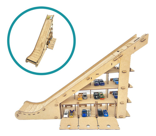 Rampa Coleccionador Organizador De Carritos Para Hot Wheels