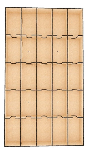 Caja Organizador Cajetillas Cigarro Exhibidor Para Pared 75