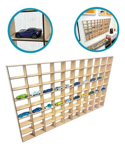 Organizador Para 100 Autos Hot Wheels Sencillo Económico