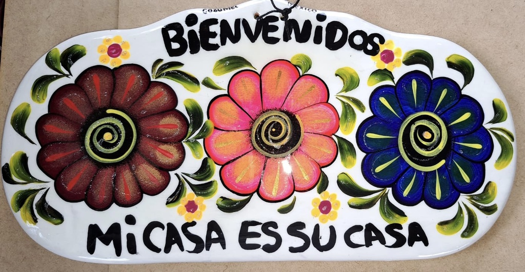 PLACAS BIENVENIDOS