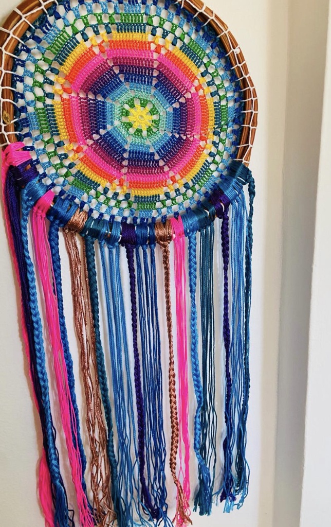 Atrapasueño Cortina Arco iris