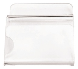 Porta Precio Panel Ranurado Acrílico De 2mm 5x10cm 100 Pzs