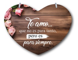 Letrero Pajes Boda Diseño Corazón 40x30cm Decoración I2