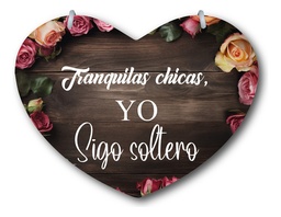 Letrero Pajes Boda Diseño Corazón 40x30cm Decoración M4