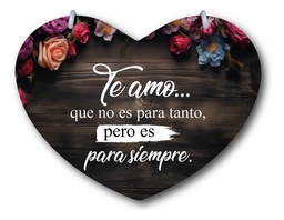 Letrero Pajes Boda Diseño Corazón 40x30cm Decoración C2