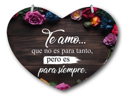 Letrero Pajes Boda Diseño Corazón 40x30cm Decoración D2