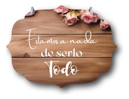 Letrero Pajes Boda Diseño 40x30cm Decoración J3