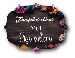 Letrero Pajes Boda Diseño 40x30cm Decoración D4