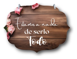 Letrero Pajes Boda Diseño 40x30cm Decoración I3