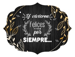 Letrero Cuadro Paje Boda Decoración 40x30cm P10 M1-5