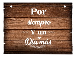 Letrero Cuadro Paje Boda Decoración 40x30cm  P02 C10