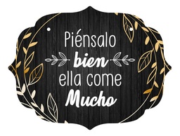 Letrero Cuadro Paje Boda Decoración 40x30cm P10 M1-10