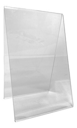 Porta Menú Folletos Publicidad Acrílico 3mm M3 Pack 15