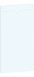 Porta Hojas Doble Carta Vertical, Acrílico De 3mm Pack 25