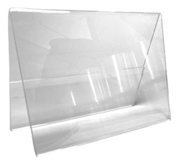 Porta Menú Folletos Publicidad Acrílico 3mm M6 Pack 80