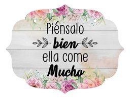 Letrero Cuadro Paje Boda Decoración 40x30cm  P12 M3-10