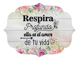 Letrero Cuadro Paje Boda Decoración 40x30cm  P12 M3-17