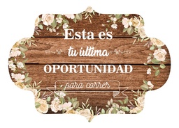 Letrero Cuadro Paje Boda Decoración 40x30cm  P08 M2-7