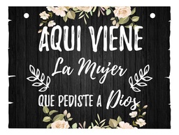 Letrero Cuadro Paje Boda Decoración 40x30cm  P14 N2-14