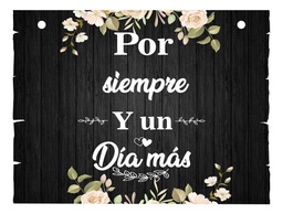 Letrero Cuadro Paje Boda Decoración 40x30cm  P14 N2-11