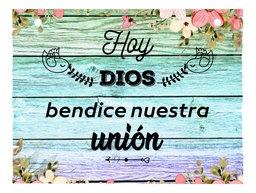 Letrero Cuadro Paje Boda Decoración 40x30cm  P05 A1-9