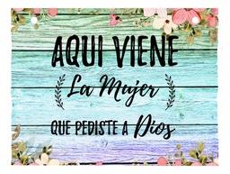 Letrero Cuadro Paje Boda Decoración 40x30cm  P05 A1-3