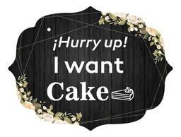 Letrero Cuadro Paje Boda Decoración 40x30cm  P11 M2-16