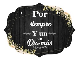 Letrero Cuadro Paje Boda Decoración 40x30cm  P11 M2-11