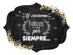 Letrero Cuadro Paje Boda Decoración 40x30cm  P11 M2-5