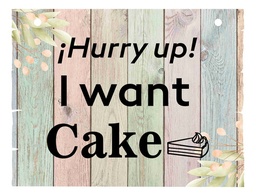 Letrero Cuadro Paje Boda Decoración 40x30cm  P03 C16