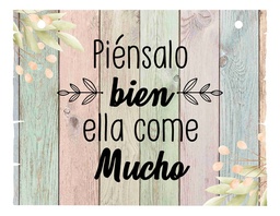 Letrero Cuadro Paje Boda Decoración 40x30cm  P03 C10